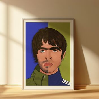 Noel And Liam Gallagher Oasis Print / Oasis Keep Sake / Oasis Poster / Oasis Tour Poster / Oasis Memorabilia / Oasis Mania / Oasis Print, 2 of 2