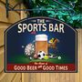 Sports Bar Man Cave Pub Sign, thumbnail 5 of 12