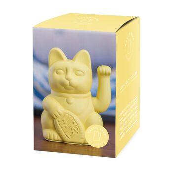 Yellow Waving Lucky Cat, 2 of 2