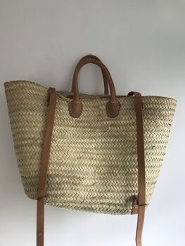 Backpack Basket | Rucksack |Basket Bag Long Handles, 12 of 12
