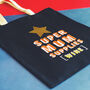Personalised Super Parent Embroidered Tote Bag, thumbnail 4 of 5