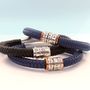 Personalised Men's Para Copper And Silver Bracelet, thumbnail 2 of 11