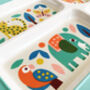 Children's Wild Wonders Design Melamine Food Tray, thumbnail 4 of 6