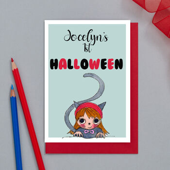 My First Halloween Card, 5 of 9