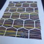 Abstract Art Honeycomb Print, thumbnail 2 of 10