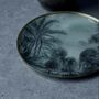 Mangrove Print Decorative Glass Dish, thumbnail 4 of 4