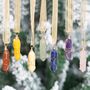 Set Of Seven Hanging Crystal Tree Decorations, thumbnail 1 of 3