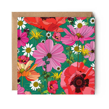 Summer Poppies Kitchen Accessories Card And Gift Set, 5 of 12