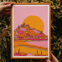 St Michaels Mount, Cornwall Art Print, thumbnail 2 of 3