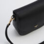 Beth Saddle Crossbody In Black, thumbnail 9 of 9