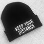 Keep Your Distance Beanie Hat, thumbnail 6 of 6