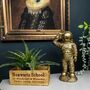 Astronaut Gold Standing Figure, thumbnail 6 of 6