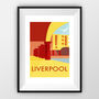 Albert Dock Liverpool Art Print, thumbnail 1 of 5