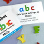 First Steps Alphabet Personalised Board Book, thumbnail 5 of 6