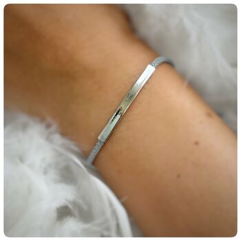 Personalised Family, Eternity, Adjustable Bracelet, 4 of 11