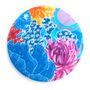 Isla Silk Covered Compact Mirror, thumbnail 3 of 3