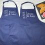 Personalised Wedding Anniversary Couple Aprons, thumbnail 3 of 6