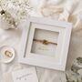 Personalised 'Tied The Knot' Framed Wedding Gift, thumbnail 2 of 9