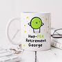 Personalised Mug 'Hap Pea Retirement', thumbnail 1 of 4