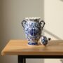 Ginger Jar Pot And White Blue Porcelain Chinoiserie, thumbnail 1 of 7
