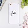 Personalised Typography iPhone Case, thumbnail 6 of 9