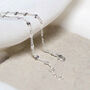 Sterling Silver Shimmer Chain Bracelet, thumbnail 5 of 6
