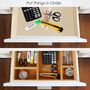 Set Of Five Bamboo Desk Drawer Organise Trays, thumbnail 2 of 7