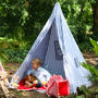 Blue Striped Cotton Teepee, thumbnail 3 of 3