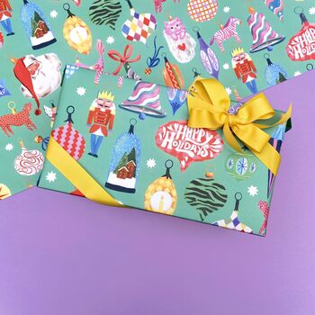Christmas Wrapping Paper Mix And Match Designs, 2 of 10