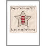 Personalised Star 1st Christmas Card For Baby Boy, Son, Grandson, thumbnail 6 of 12