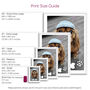 Personalised Dog Photo Print Wall Art Gift For Dog Mums And Dads, thumbnail 5 of 5