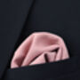 Wedding Handmade 100% Cotton Suede Tie In Pink, thumbnail 8 of 8