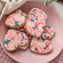 Pink Peonies Luxury Biscuits Gift Box, Eight Biscuits, thumbnail 8 of 10