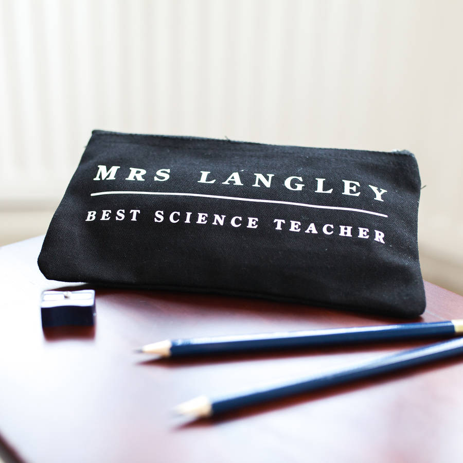 Personalised Teacher Pencil Case, 1 of 2