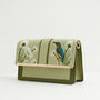 Embroidered Kingfisher Cross Body Bag, thumbnail 4 of 8