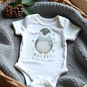 Baby's First Christmas Decoration And Outfit Gift Set, 2 of 5