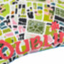 Dublin City Map Tapestry Kit, thumbnail 3 of 4