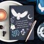 Night Owl Journal With Sodalite Pen, thumbnail 1 of 2