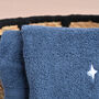 Personalised Dusty Blue Hand Towel, thumbnail 2 of 6