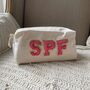 Personalised Canvas Toiletry Cosmetic Pencil Case, thumbnail 1 of 8