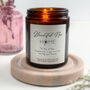 Amazing New Home Personalised Candle, thumbnail 1 of 3