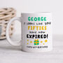 Personalised 60th Birthday Mug 'Fifties Have Expired', thumbnail 1 of 2