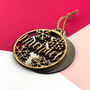 Personalised Snowflake Christmas Decoration, thumbnail 3 of 4