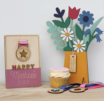Personalised Mother's Day Medal Card, 2 of 3