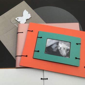 Leather Photo Frame And Leather Photo Album Gift Set, 2 of 11
