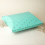 X Large Turquoise Seagull Pillow Pack Gift Wrap Box Bag, thumbnail 1 of 1