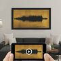 Augmented Reality Wedding Song Soundwave Print, thumbnail 2 of 5