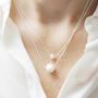 Baroque Pearl Necklace In Sterling Silver Or 9ct Gold, thumbnail 1 of 12
