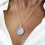 Sun And Moon Yinyang Sterling Silver Necklace, thumbnail 1 of 9