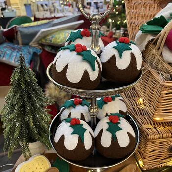 Felt Christmas Pudding, 4 of 4